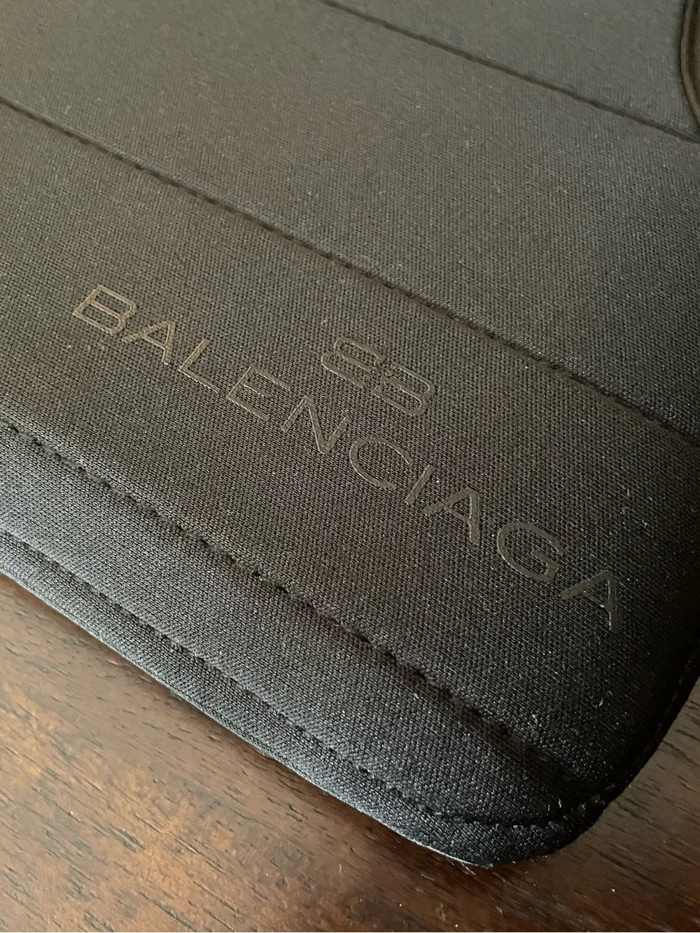 Balenciaga sleek laptop